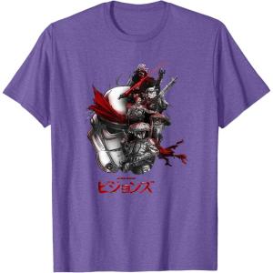 imageStar Wars Visions Collage Poster TShirtPurple Heather
