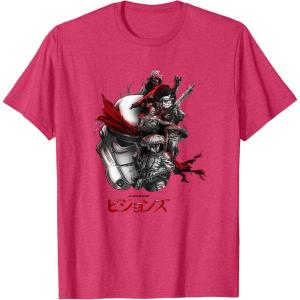 imageStar Wars Visions Collage Poster TShirtRed Heather