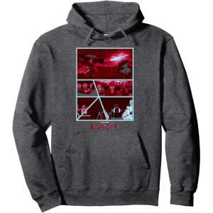 imageStar Wars Visions Dark Comic Poster Pullover HoodieDark Heather Grey