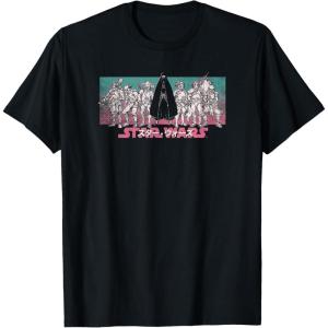 imageStar Wars Visions Group Poster TShirtBlack