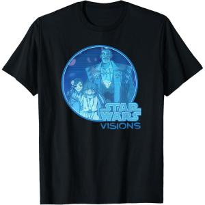 imageStar Wars Visions Group Shot Family Hologram TShirtBlack