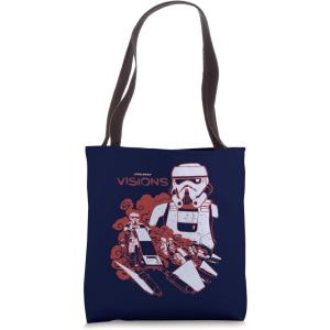 imageStar Wars Visions Group Shot Speeder Bikes Line Up Tote Bag