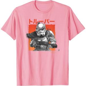 imageStar Wars Visions Grunge Stormtrooper TShirtPink