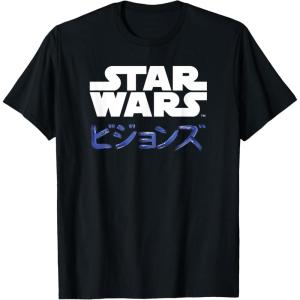imageStar Wars Visions Kanji Logo TShirtBlack