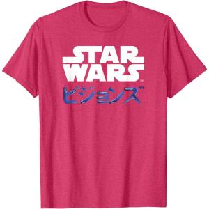 imageStar Wars Visions Kanji Logo TShirtRed Heather