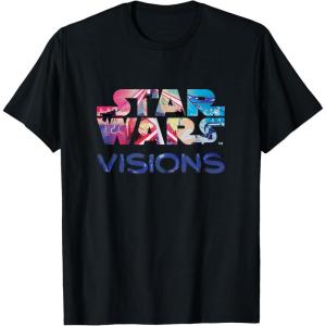 imageStar Wars Visions Logo TShirtBlack