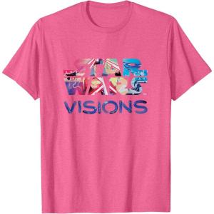 imageStar Wars Visions Logo TShirtPink Heather