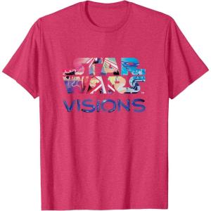 imageStar Wars Visions Logo TShirtRed Heather