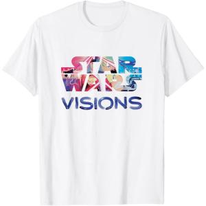imageStar Wars Visions Logo TShirtWhite