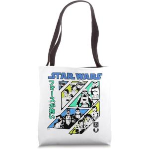 imageStar Wars Visions Lop And Ocho Group Shot Panels Tote Bag