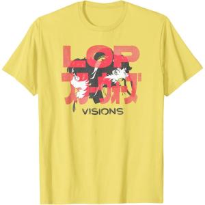 imageStar Wars Visions Lop Back To Back Logo TShirtLemon Yellow