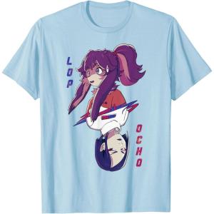 imageStar Wars Visions Lop Ocho Rivals Poster TShirtBaby Blue