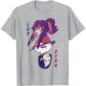 imageStar Wars Visions Lop Ocho Rivals Poster TShirtHeather Grey