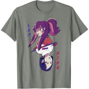 imageStar Wars Visions Lop Ocho Rivals Poster TShirtOlive Heather