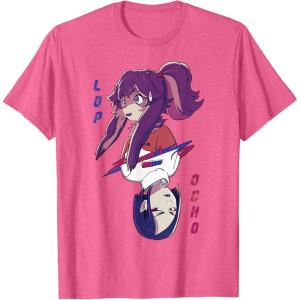 imageStar Wars Visions Lop Ocho Rivals Poster TShirtPink Heather