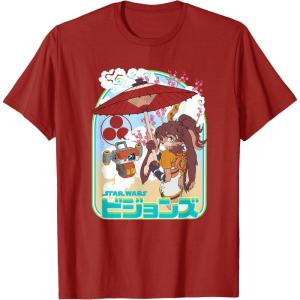 imageStar Wars Visions Lop TD4 Parasol Poster TShirtCranberry Red