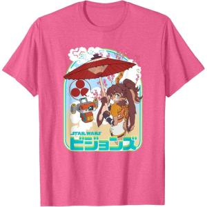 imageStar Wars Visions Lop TD4 Parasol Poster TShirtPink Heather