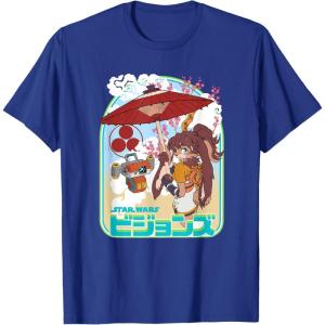 imageStar Wars Visions Lop TD4 Parasol Poster TShirtRoyal Blue