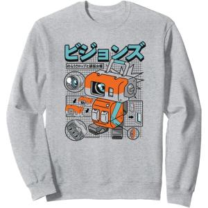 imageStar Wars Visions Robo Schematic SweatshirtHeather Grey