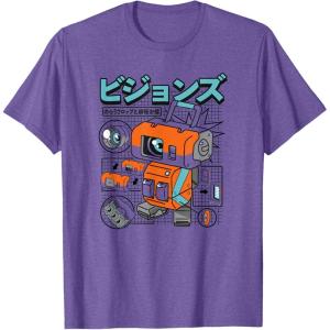 imageStar Wars Visions Robo Schematic TShirtPurple Heather