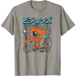 imageStar Wars Visions Robo Schematic TShirtSlate Grey