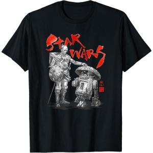 imageStar Wars Visions Samurai Droids TShirtBlack