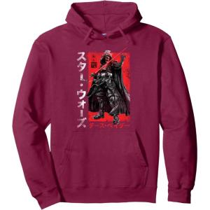 imageStar Wars Visions Samurai Vader Reach Pullover HoodieBurgundy