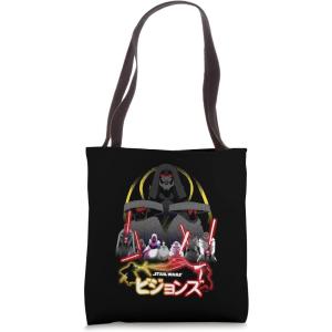 imageStar Wars Visions The Ninth Jedi Group Shot Logo Tote Bag