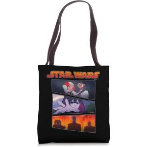 imageStar Wars Visions The Village Bride Panels Tote Bag