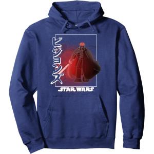 imageStar Wars Visions Villain Box Up Pullover HoodieNavy Blue