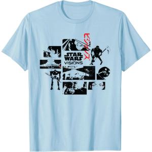 imageStar Wars Visions Volume 1 Episodes Japanese Anime Memories TShirtBaby Blue