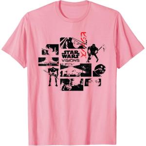 imageStar Wars Visions Volume 1 Episodes Japanese Anime Memories TShirtPink