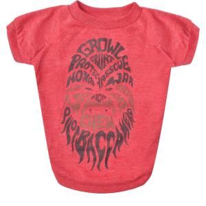 imageStar Wars for Pets Red Chewbacca Growl Dog Tee  Star Wars Dog Shirt for Large Dogs  Size XLarge  Soft Cute and Comfortable Dog Clothing and Apparel Cute Dog ClothesMedium