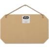 imageDisney Star Wars The Mandalorian Baby Yoda Force is Strong With This Little One Hanging Wood Wall Decor  Grogu The ChildBlue