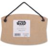 imageDisney Star Wars The Mandalorian Baby Yoda Force is Strong With This Little One Hanging Wood Wall Decor  Grogu The ChildBrown