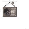 imageDisney Star Wars The Mandalorian Baby Yoda Force is Strong With This Little One Hanging Wood Wall Decor  Grogu The ChildGray