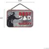 imageDisney Star Wars The Mandalorian Baby Yoda Force is Strong With This Little One Hanging Wood Wall Decor  Grogu The ChildGrayRed