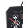 imageDisney Star Wars Time to Rule the Galaxy Hanging Metal Sign  Dark Side Villains Wall Decor for Man Cave or Movie RoomBlackOrange