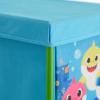 imageIdea Nuova Star Wars Grogu aka The Child 3 Tier Fabric Storage Organizer with 3 Cubes and Removable LidBaby Shark