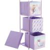 imageIdea Nuova Star Wars Grogu aka The Child 3 Tier Fabric Storage Organizer with 3 Cubes and Removable LidFrozen 2