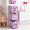imageIdea Nuova Star Wars Grogu aka The Child 3 Tier Fabric Storage Organizer with 3 Cubes and Removable LidMinnie Mouse