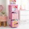 imageIdea Nuova Star Wars Grogu aka The Child 3 Tier Fabric Storage Organizer with 3 Cubes and Removable LidPrincess