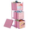 imageIdea Nuova Star Wars Grogu aka The Child 3 Tier Fabric Storage Organizer with 3 Cubes and Removable LidPrincess