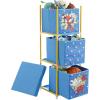 imageIdea Nuova Star Wars Grogu aka The Child 3 Tier Fabric Storage Organizer with 3 Cubes and Removable LidSpidey and his Amazing Friends