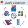imageIdea Nuova Star Wars Grogu aka The Child 3 Tier Fabric Storage Organizer with 3 Cubes and Removable LidSpidey and his Amazing Friends