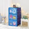 imageIdea Nuova Star Wars The Mandalorian Featuring Grogu 3 Drawer Soft Storage Unit with Poly Canvas FrameBlues Clues