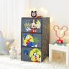 imageIdea Nuova Star Wars The Mandalorian Featuring Grogu 3 Drawer Soft Storage Unit with Poly Canvas FrameMickey Mouse
