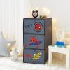 imageIdea Nuova Star Wars The Mandalorian Featuring Grogu 3 Drawer Soft Storage Unit with Poly Canvas FrameSpiderman