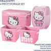 imageIdea Nuova Star Wars The Mandalorian Grogu aka The Child 4 Piece Storage Solution Set with Pop Up Hamper Collapsible Storage Trunk and 2 Nestable Storage BinsHello Kitty