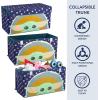 imageIdea Nuova Star Wars The Mandalorian Grogu aka The Child 4 Piece Storage Solution Set with Pop Up Hamper Collapsible Storage Trunk and 2 Nestable Storage BinsStar Warsthe Mandalorian